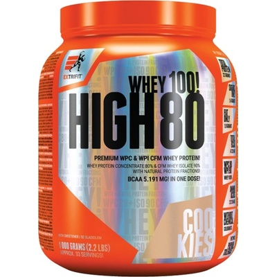 EXTRIFIT High Whey 80 [1000 грама] Бисквити с крем