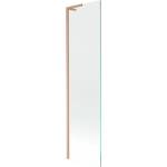 Mexen Next L параван за вана с 1 крило 50 x 150 cm, прозрачно, четкана мед - 895-050-000-03-00-65 (895-050-000-03-00-65)