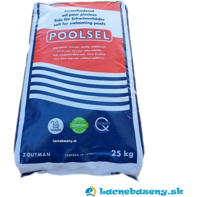 Poolsel Bazénová mořská sůl 25 kg