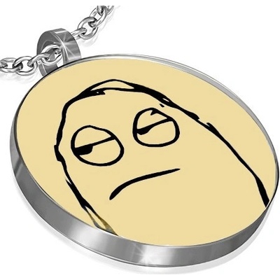 Šperky eshop Přívěsek Meme Face Dude Come on AA31.28