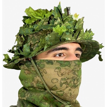 Kicking Mustang Boonie klobúk s 3D listami Green