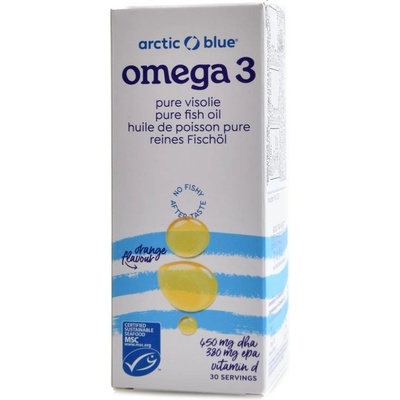 Arctic Blue Omega 3 150 ml 450mg DHA 380mg EPA a Vitamin D 400IU