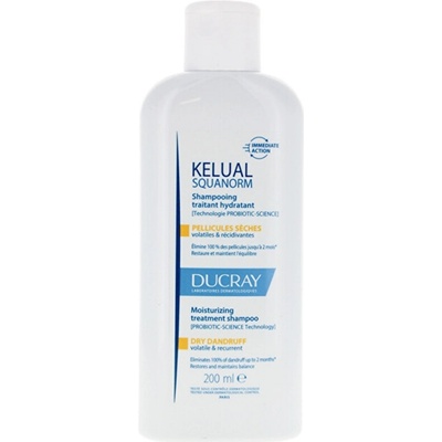 Ducray Kelual Squanorm intenzivně hydratační šampon proti suchým lupům 400 ml