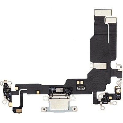 Flex Kabel vč. dobíjecího konektoru pro Apple iPhone 15x, blue