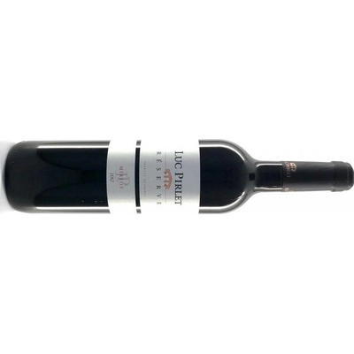 Merlot Réserve Luc Pirlet 2023 Francie Languedoc červené suché 13% 0,75 l (holá láhev)