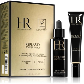 Helena Rubinstein Re-Plasty Replasty Power A+H.A. pleťový gel s kyselinou hyaluronovou 30 ml + Replasty Power A+H.A. pleťový krém s retinolem 30 ml dárková sada