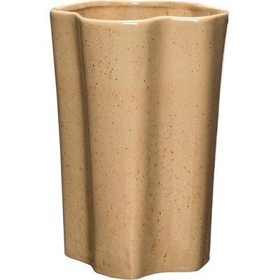 Béžová keramická váza (výška 30 cm) Sapo – Hübsch