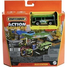 Matchbox Action Drivers Bus Station a Mbx City Bus