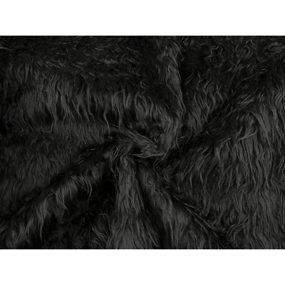 Kožešina, střední, 5 (320 g/m²) černá