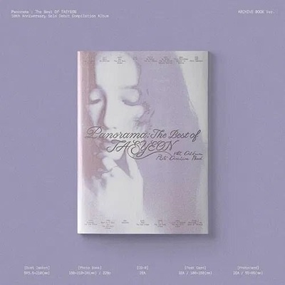 Taeyeon - Panorama: The Best Of Taeyeon (Photobook) (CD) (8804775459184)