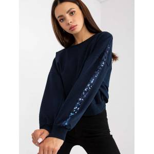 Rue Paris Дамски суичър класически модел 168748 Rue Paris