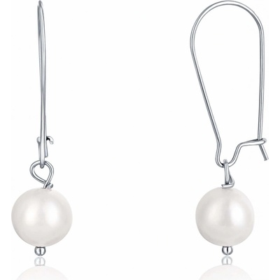 JwL Luxury Pearls oceľové náušnice s pravými perlami JL0614