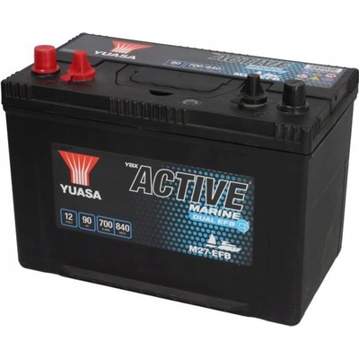 Yuasa YBX Active Marine Dual EFB 12V 90Ah 700A M27-EFB