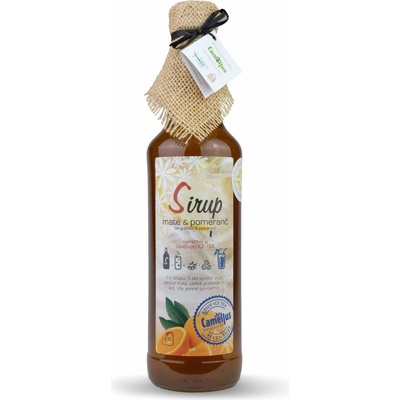 Camellus Sirup Maté a pomeranč 0,5 l
