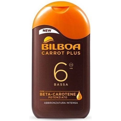 Bilboa Carrot Plus opalovací mléko SPF6 200 ml