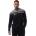 Sondico Men's 1/4 Zip Fleece - Black/Charcoal