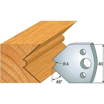 IGM Professional IGM Profil 080 - pár nožov 40x4mm SP F026-080