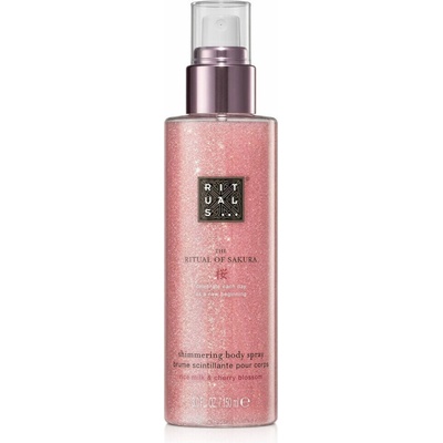 Rituals The Ritual of Sakura Shimmering Body Spray tělový sprej se třpytkami 150 ml
