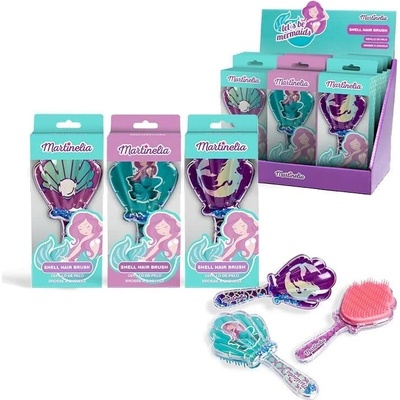 Aquarius Cosmetic Четка за коса, Martinelia, Русалка, Aсортимент (MA90034)