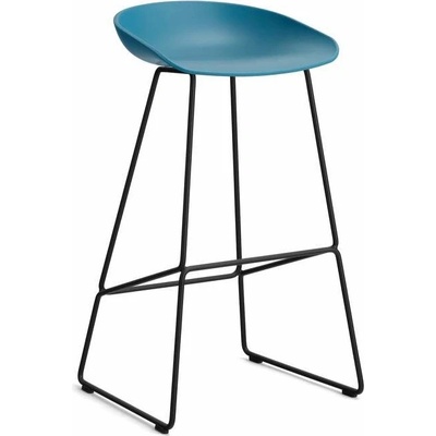 Hay AAS 38 High black powder coated steel / azure blue