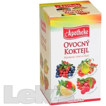 Apotheke Ovocný koktail 4v1 20 x 2 g