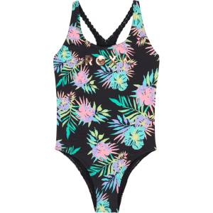 Roxy Детски бански костюм Roxy Kid's Roxy Active RG One Piece Swimsuit - Anthracite Aquarella Active Rg - размер 16 Years (750-2845-0111)