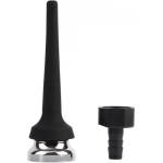 Chisa-novelties Силиконов накрайник за душ Black Mont 4, 4
