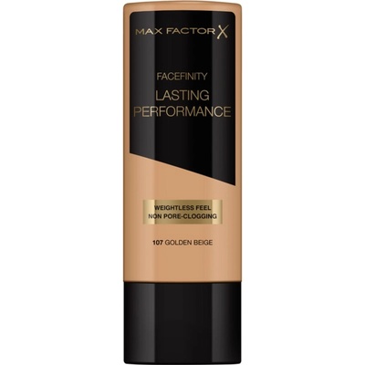 MAX Factor Facefinity Lasting Performance течен фон дьо тен за дълготраен ефект цвят 107 Golden Beige 35ml