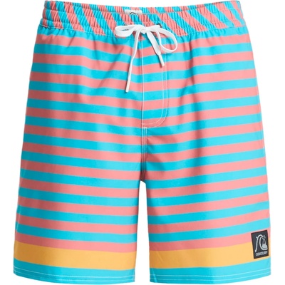 Quiksilver Мъжки бански слипове Quiksilver Original BTZ Stripe Volley 17'' Swim brief - Aqua Biarritz Stripe (050-2563-0114)