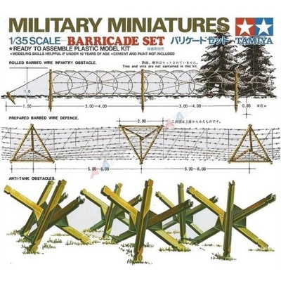 Tamiya 35027 Barricade 1:35