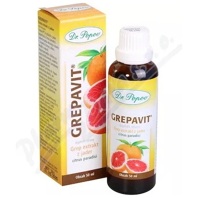 Dr. Popov Kvapky Grepavit extrakt z grapefruitových jadier 50 ml