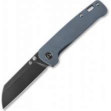 QSP Knife Penguin, Stonewash 154CM Blade, Titanium Handle QS130-S