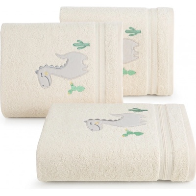 Eurofirany sada detských uterákov Baby40 50 x 90 cm krémová 6ks