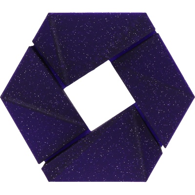 3DJAKE ecoPLA Sparkling Purple - 1, 75 mm / 1000 g (9010707004707)