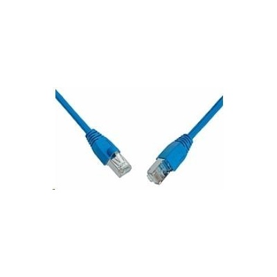 Solarix C6-315BU-1MB Patch, CAT6, SFTP, PVC, 1m, modrý