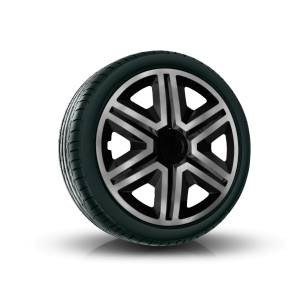 NRM капаци 14", action doublecolor графитен-ЧЕРНИ 4брой (vtv-pu-22220)