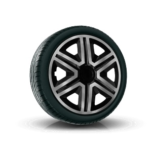 NRM капаци 14", action doublecolor графитен-ЧЕРНИ 4брой (vtv-pu-22220)