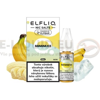 ELF BAR Elfliq Banana Ice 10 ml 10 mg