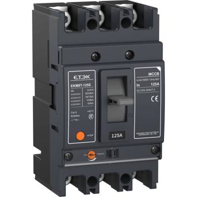 ETEK Istič kompaktný 3-pólový 125A 18kA Rada:EKM8T-125S