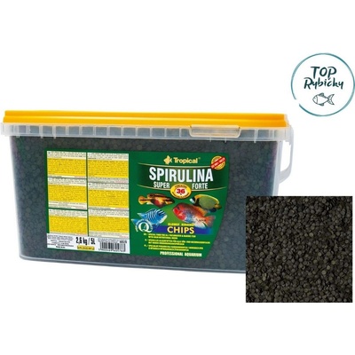 Tropical Super Spirulina Forte Chips 100 ml / 52 g