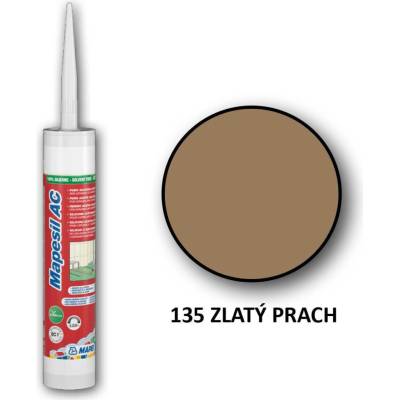 Mapesil AC 135 Sanitární silikon 310 g zlatý prach