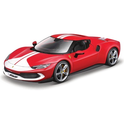 Bburago Ferrari 296 GTB Assetto Fiorano červená 1:18