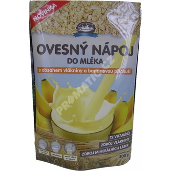 Simandl ovesný nápoj do mléka s banánovou příchutí 10 x 200 g