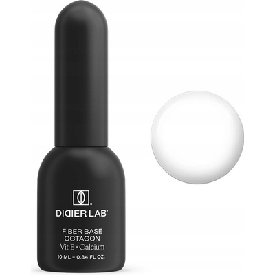 Didier Lab Extrémně silná báze pro hybridní laky Fiber Base Octagon 10 ml bez TPO a HEMA