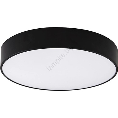 Top Light - LED Плафон за баня PETAL LED/24W/230V IP44 Ø 35 см черен (TP1844)