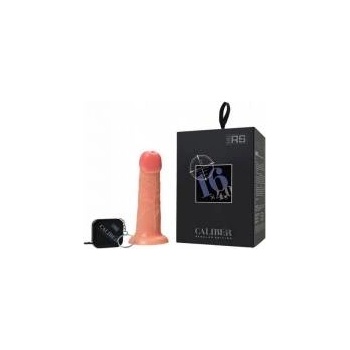 TOYFA Realistic dildo Caliber 16/4, PVC, flesh, length 16cm, diameter 4cm