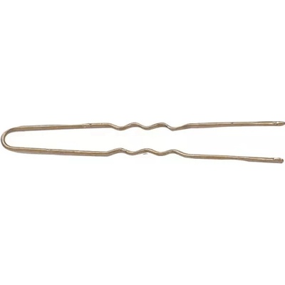 Sibel Wavy Hair Pins vlásenky 63 mm - bronzové 500 g
