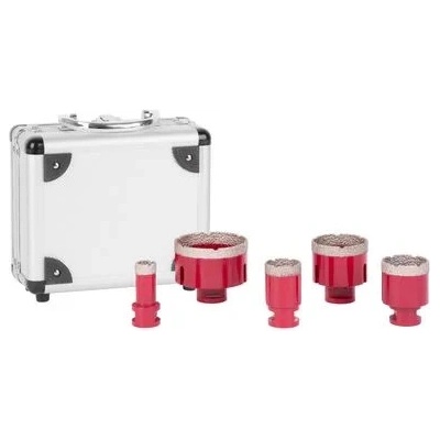 Sada vyrezávačov Strend Pro Premium, DCB11S5, 20-35-45-55-72 mm, M14, diamant, korunky, professional