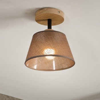 LAMKUR Плафон ANTONIO 1xE14/40W/230V кафяв (LA40929)