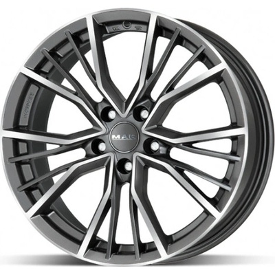 MAK Union 8x18 5x112 ET26 gunmetal mirror